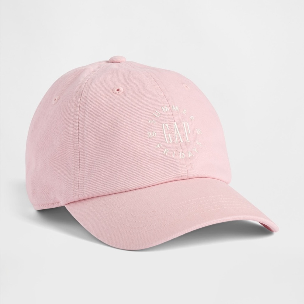 Gap × Summer Fridays Organic Cotton Logo
Baseball Hat, NWT